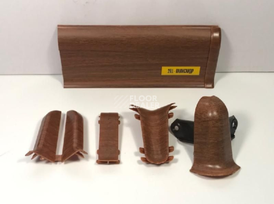 Плинтус Плинтус Ideal Comfort 55mm Палисандр 281 фото 1 | FLOORDEALER